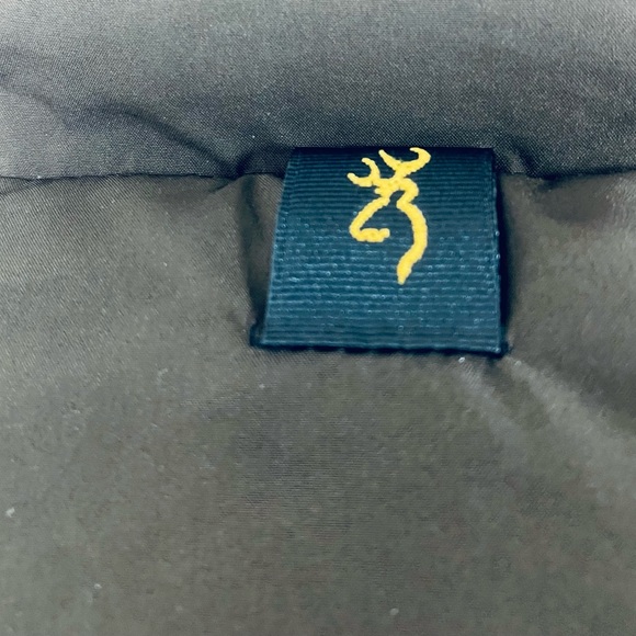 EUC BROWNING DOWN PUFFER JACKET - WOMENS  BROWN & HOT PINK SZ S|P - Picture 7 of 12